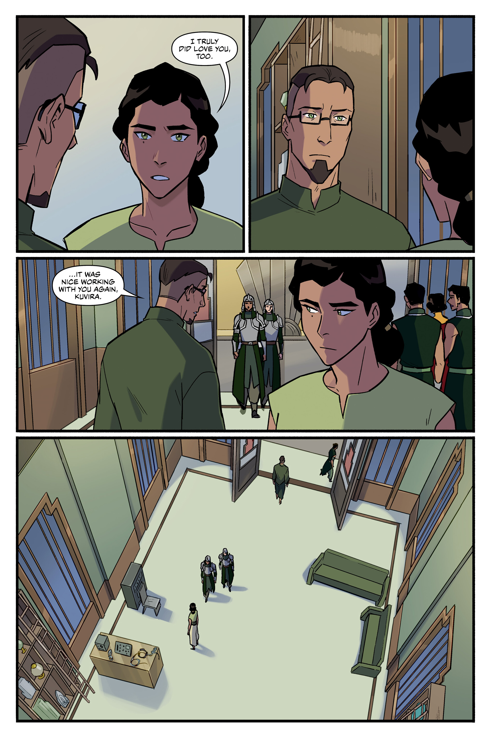 Read online Nickelodeon The Legend of Korra: Ruins of the Empire comic -  Issue # TPB 3 - 36
