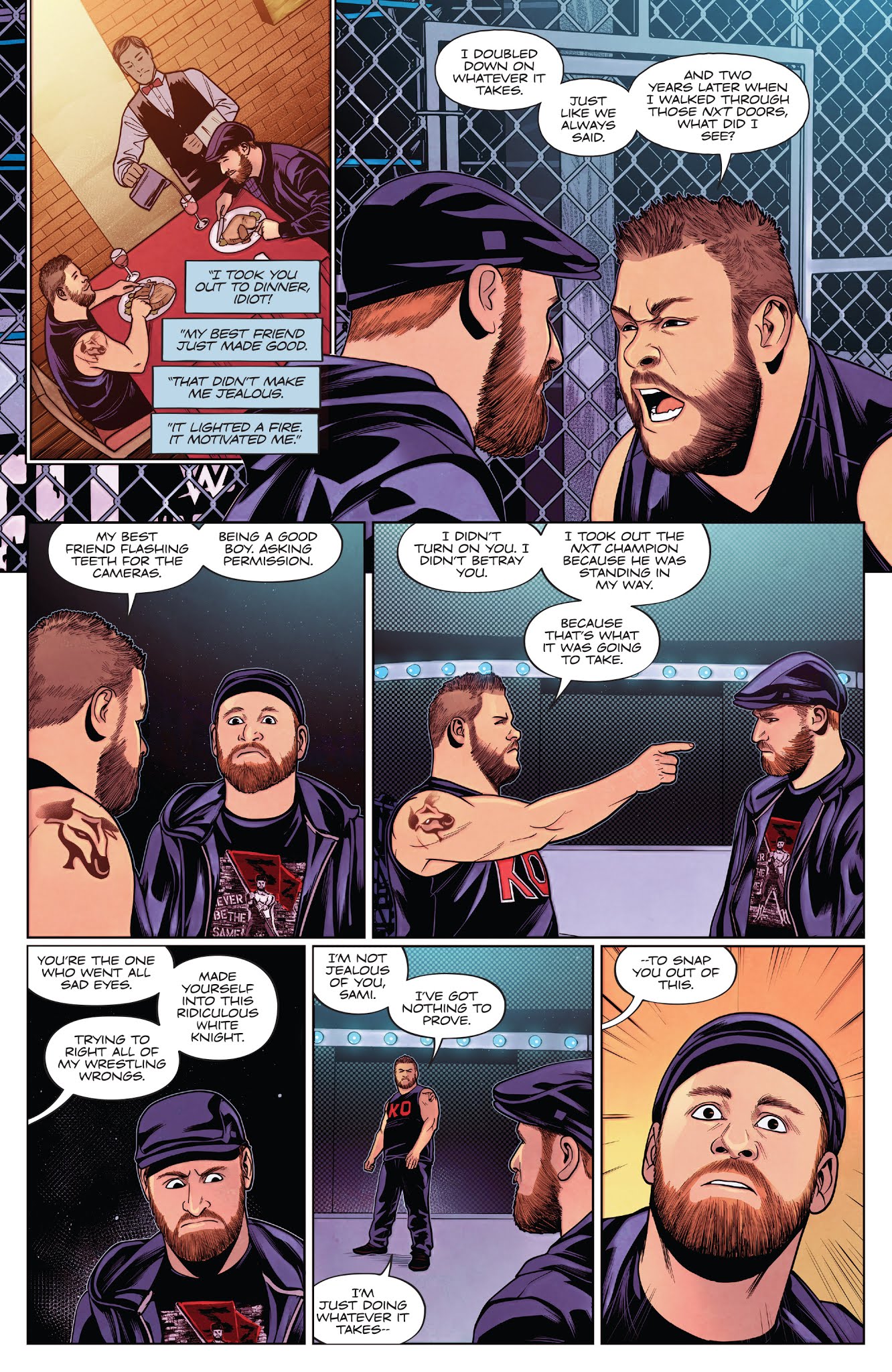 Read online WWE comic -  Issue #18 - 17