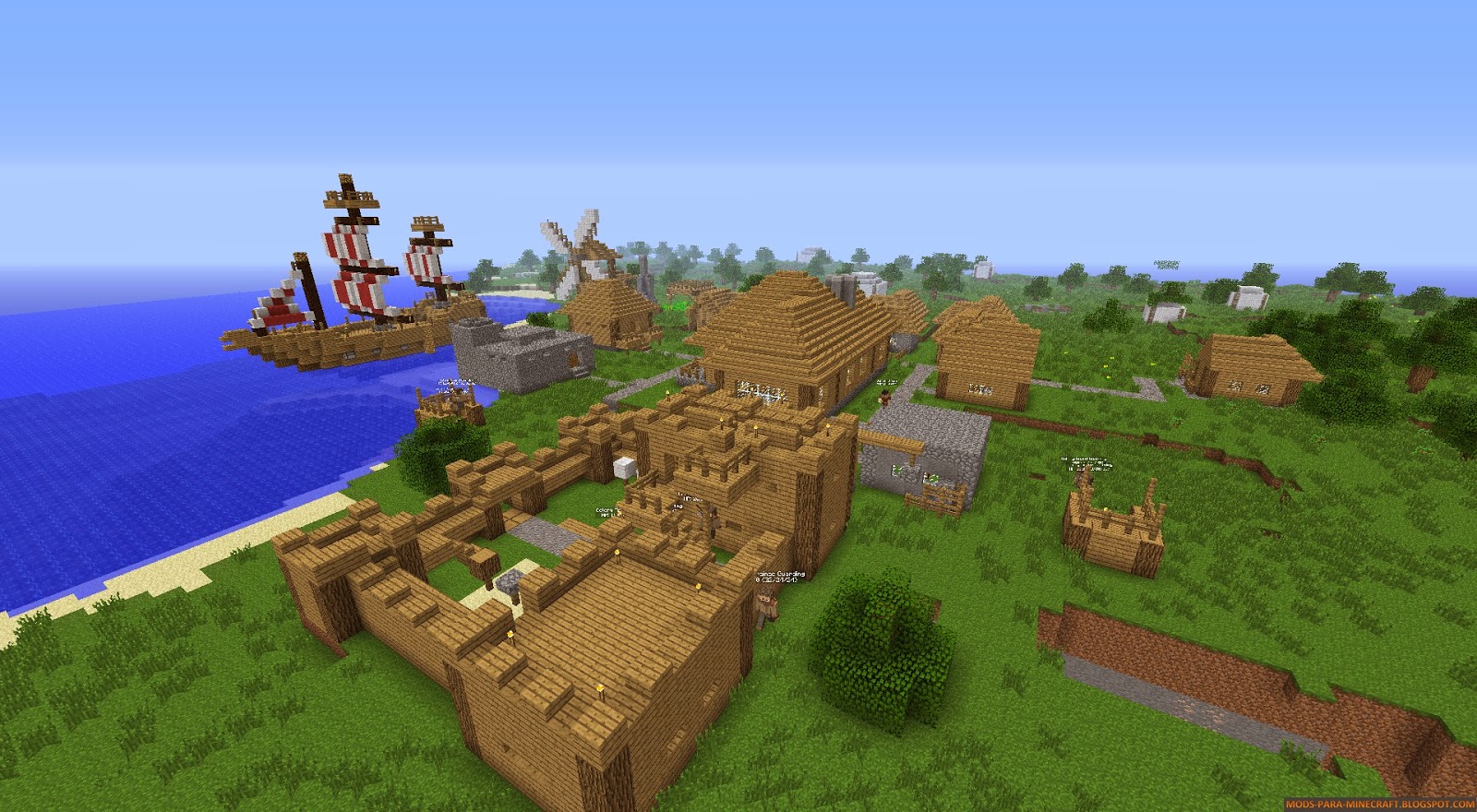 Minecraft Colony Mod Minecolonies Mod para Minecraft 1.6.4 | Mods para Minecraft en Español