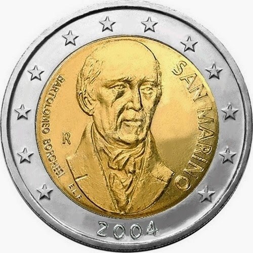  2 euro San Marino 2004, Bartolomeo Borghesi
