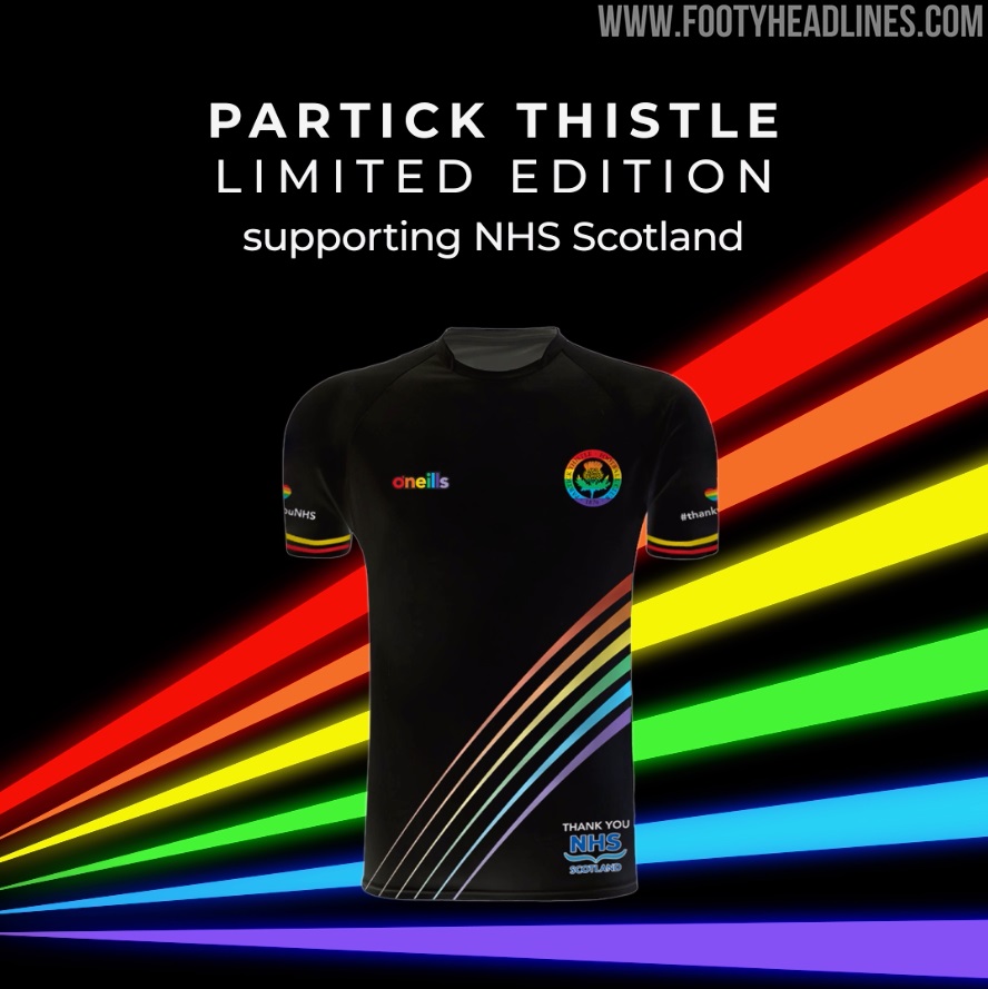 Special Partick Thistle ‘Thank You NHS Scotland’ Jersey Released Made