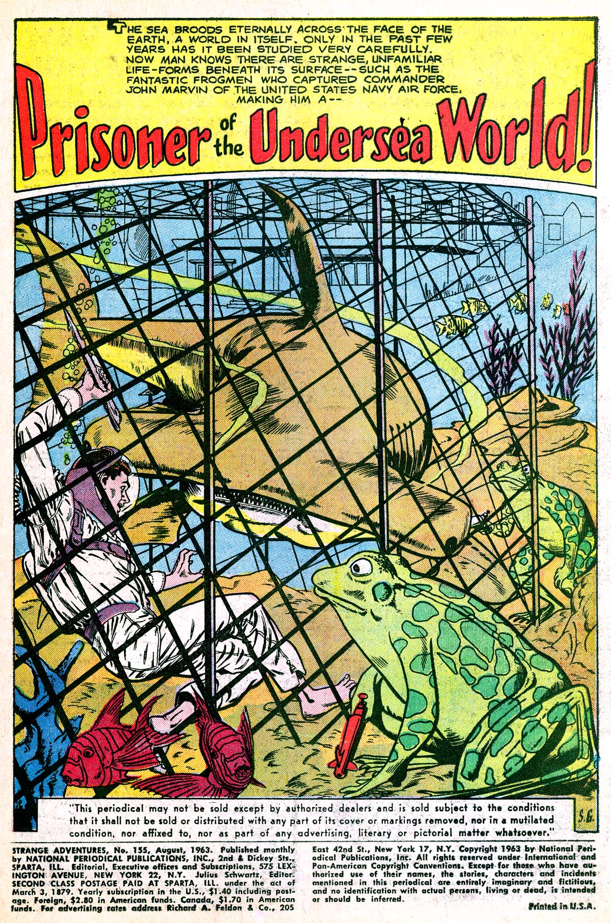 Read online Strange Adventures (1950) comic -  Issue #155 - 3