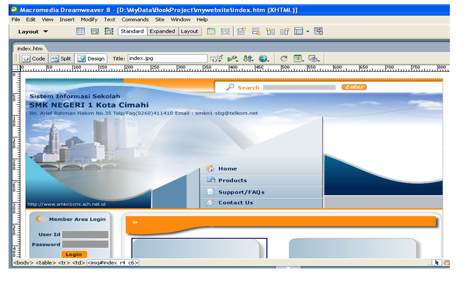 cara membuat website dengan macromedia dreamweaver 8 cara membuat website dengan macromedia dreamweaver 8