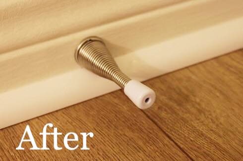 How To Install A Spring Door Stop It Has Grown On Me A Door Stop Is Very Inexpensive So It Was Great Idea To Install New One I M Going Share With You How Spring