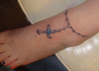 Ankle Bracelet Tattoo Design Photo Gallery - Ankle Bracelet Tattoo Ideas