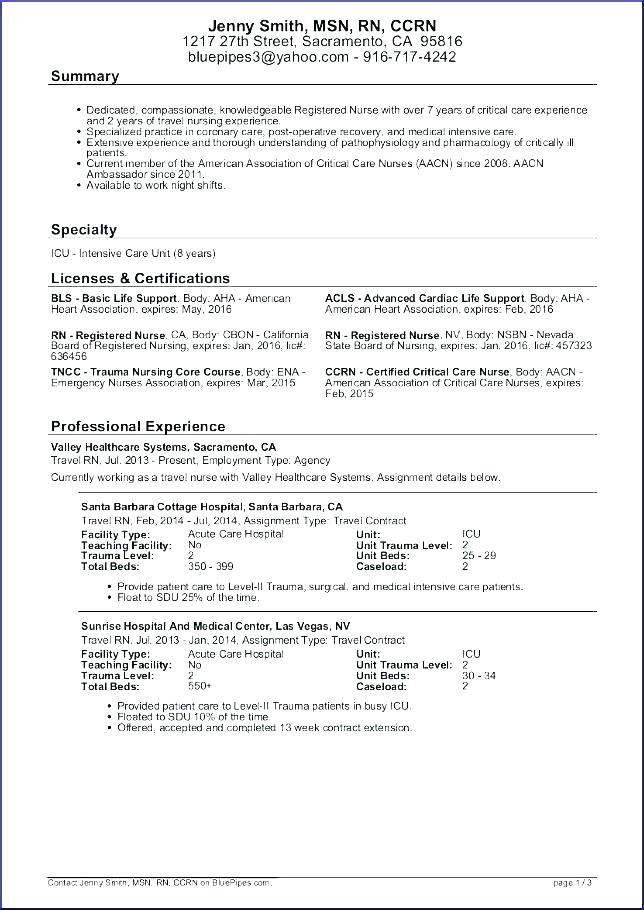 icu nurse resume examples 2019 lebenslauf vorlage site sample icu nurse resume