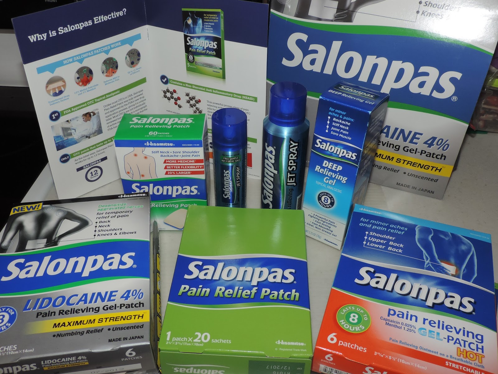 Mail4Rosey Salonpas Pain Relief with Giveaway!