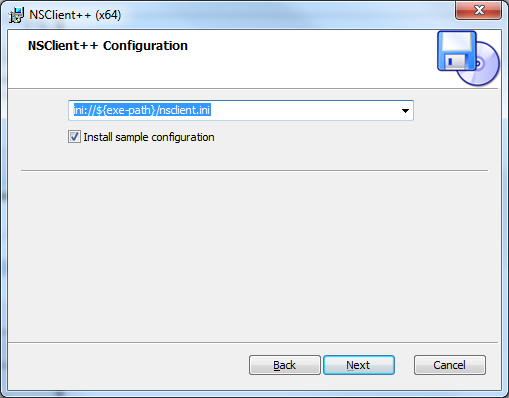 NSClient++ Setup - Configuration 1