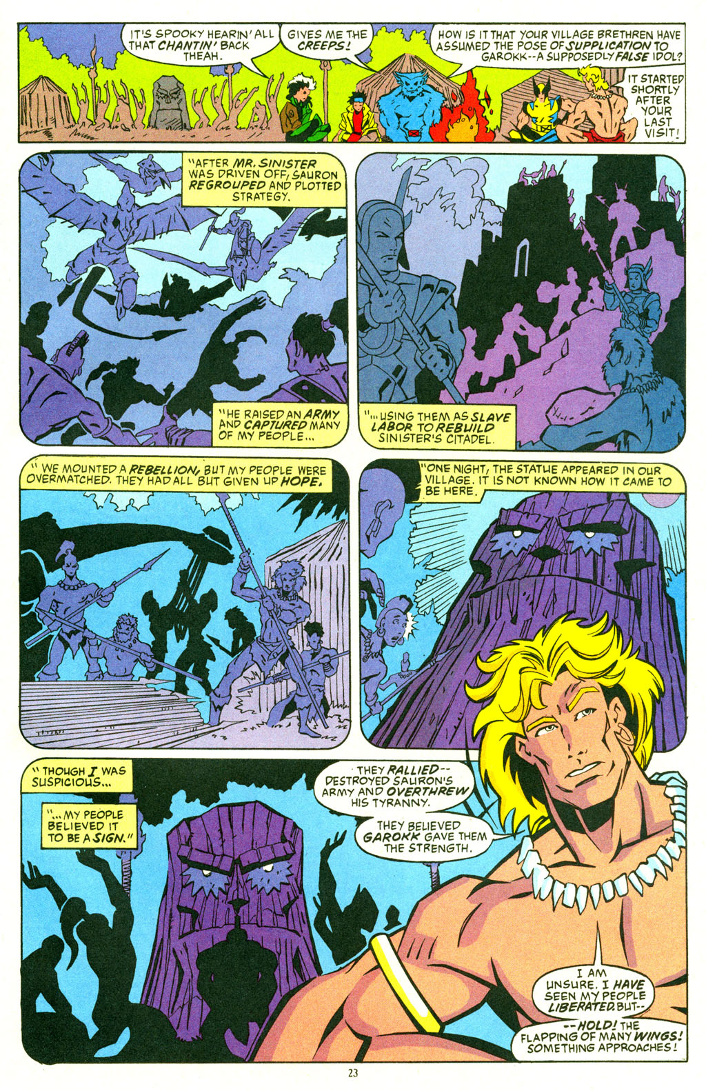 Read online X-Men Adventures (1995) comic -  Issue #8 - 19