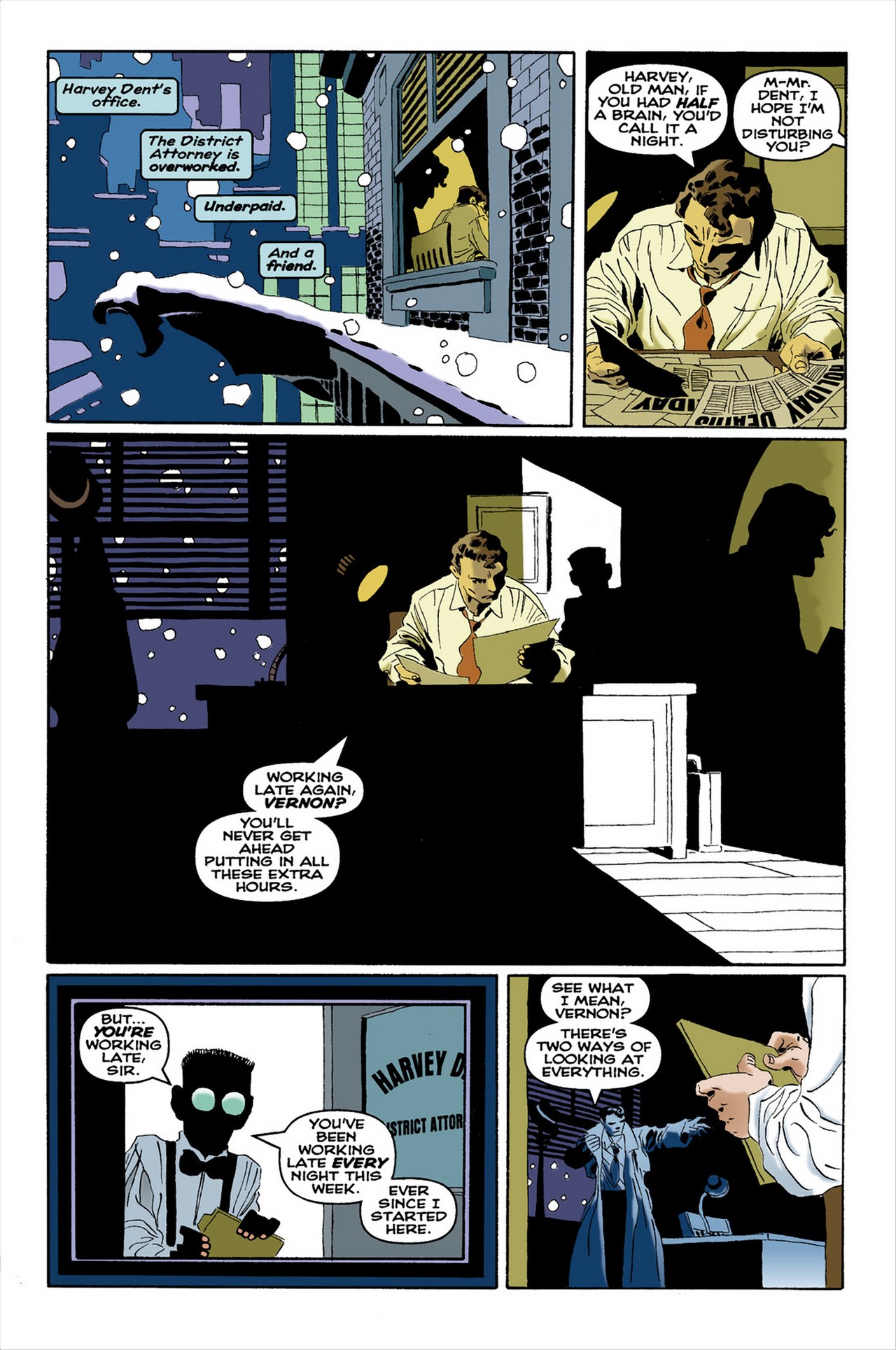 Read online Batman: The Long Halloween comic -  Issue #4 - 5