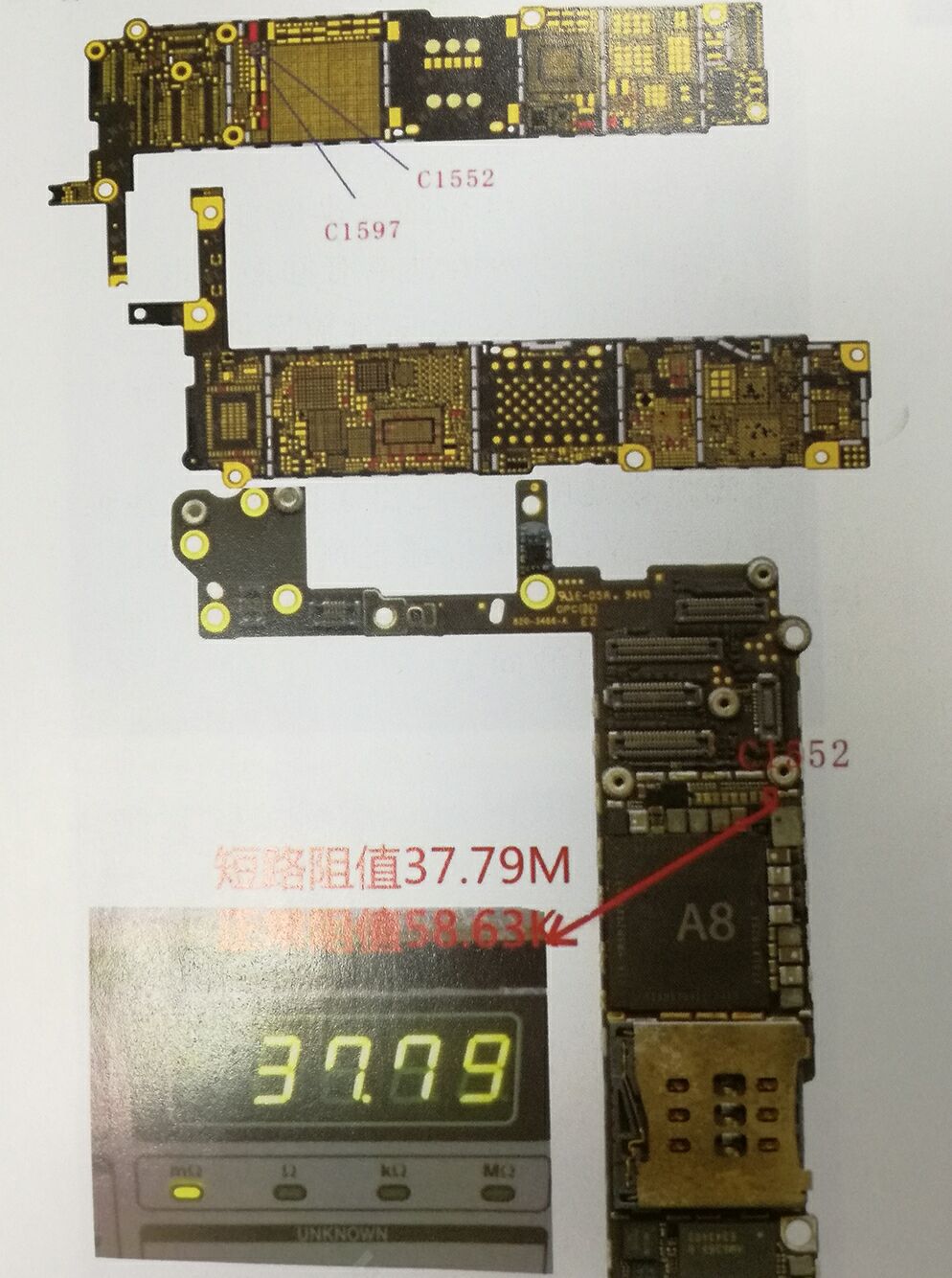 The best way to iPhone 6 Power Supply Short Circuit After Charging