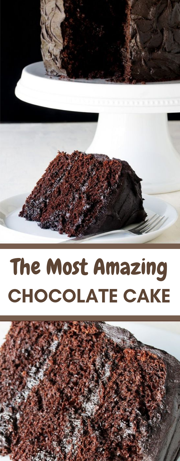 THE MOST AMAZING CHOCOLATE CAKE RECIPE #dessert #delicious