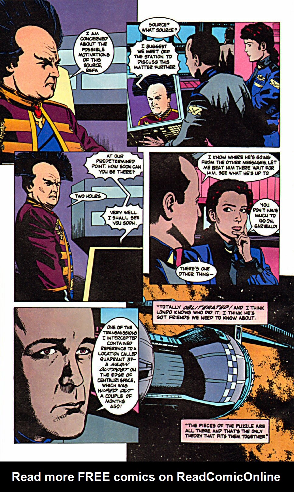 Read online Babylon 5 (1995) comic -  Issue #5 - 11