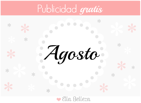 Publicidad gratis agosto