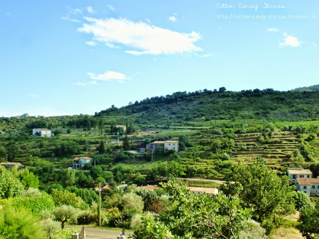 Tal in der Ardèche Frankreich