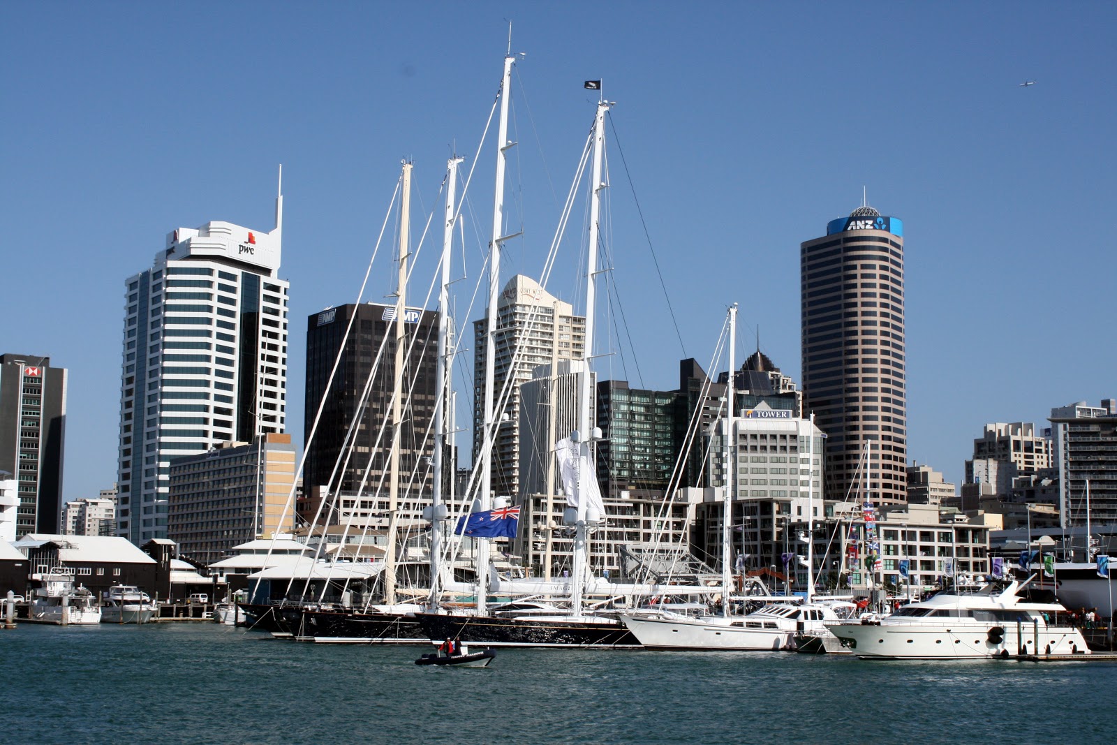 Megayacht Global Developments At Auckland's Viaduct Marina