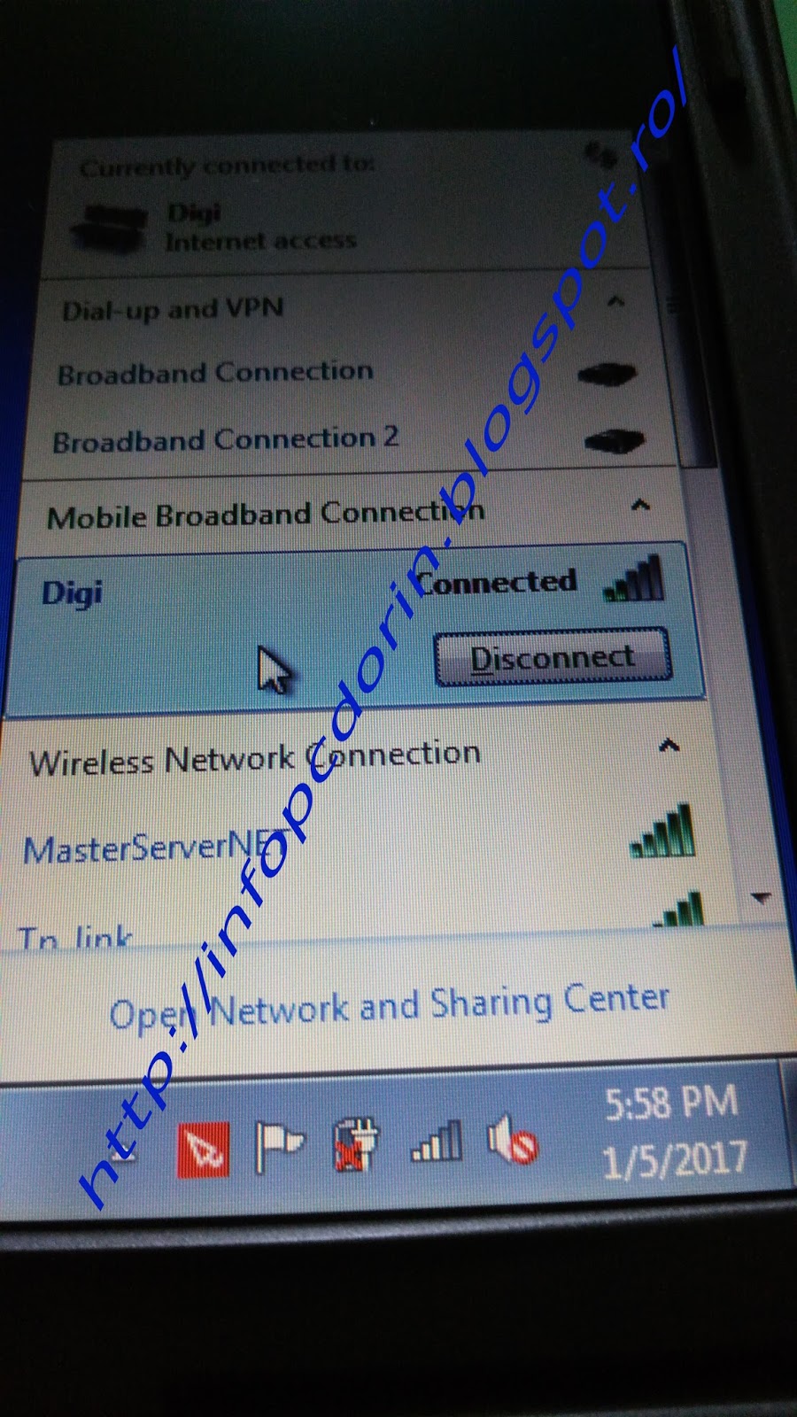 Info PC Dorin Instalare modem 3G/4g de la Digi