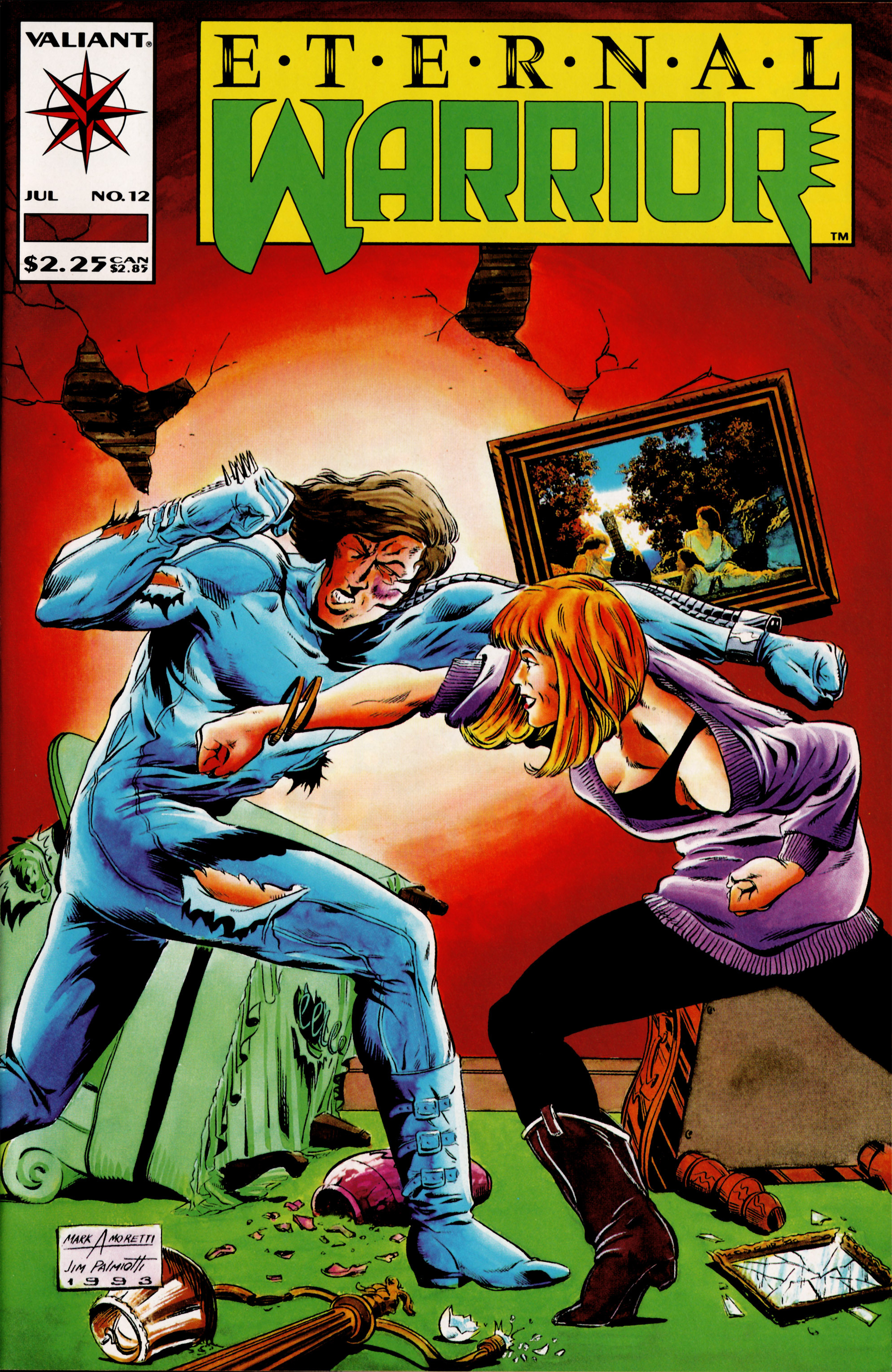 Read online Eternal Warrior (1992) comic -  Issue #12 - 1