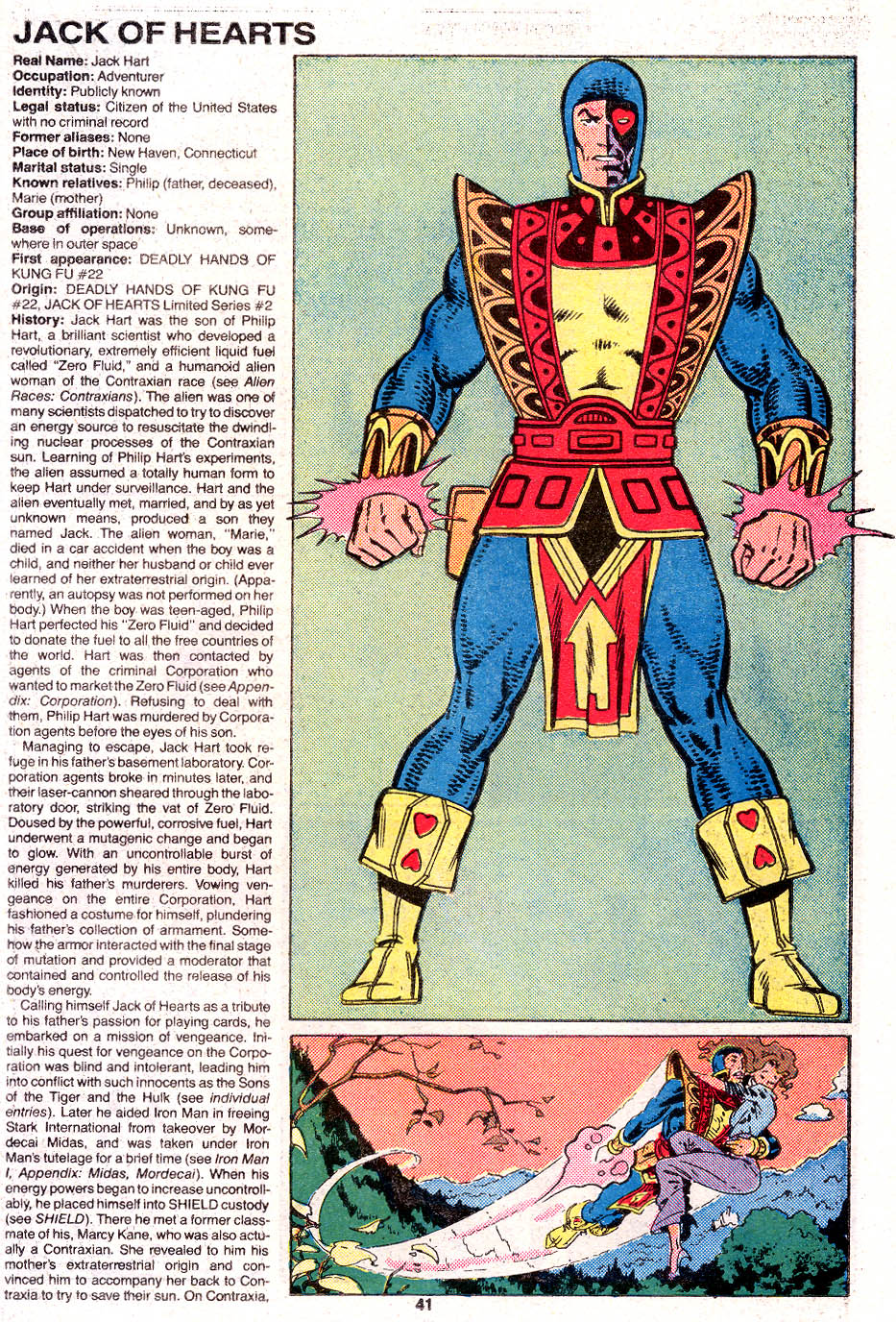 Read online The Official Handbook of the Marvel Universe Deluxe Edition comic -  Issue #6 - 43
