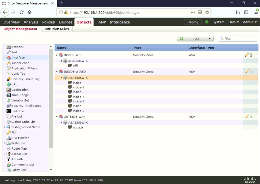 My Cybersecurity Journal Configuring Cisco FMC Objects and Access