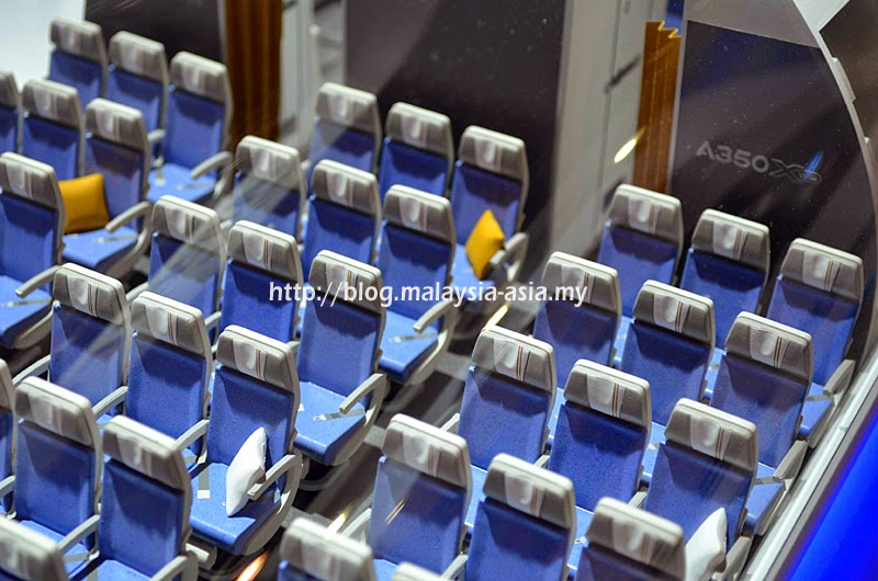 A350 XWB economy seating configuration Configuration of A350 XWB economy seating