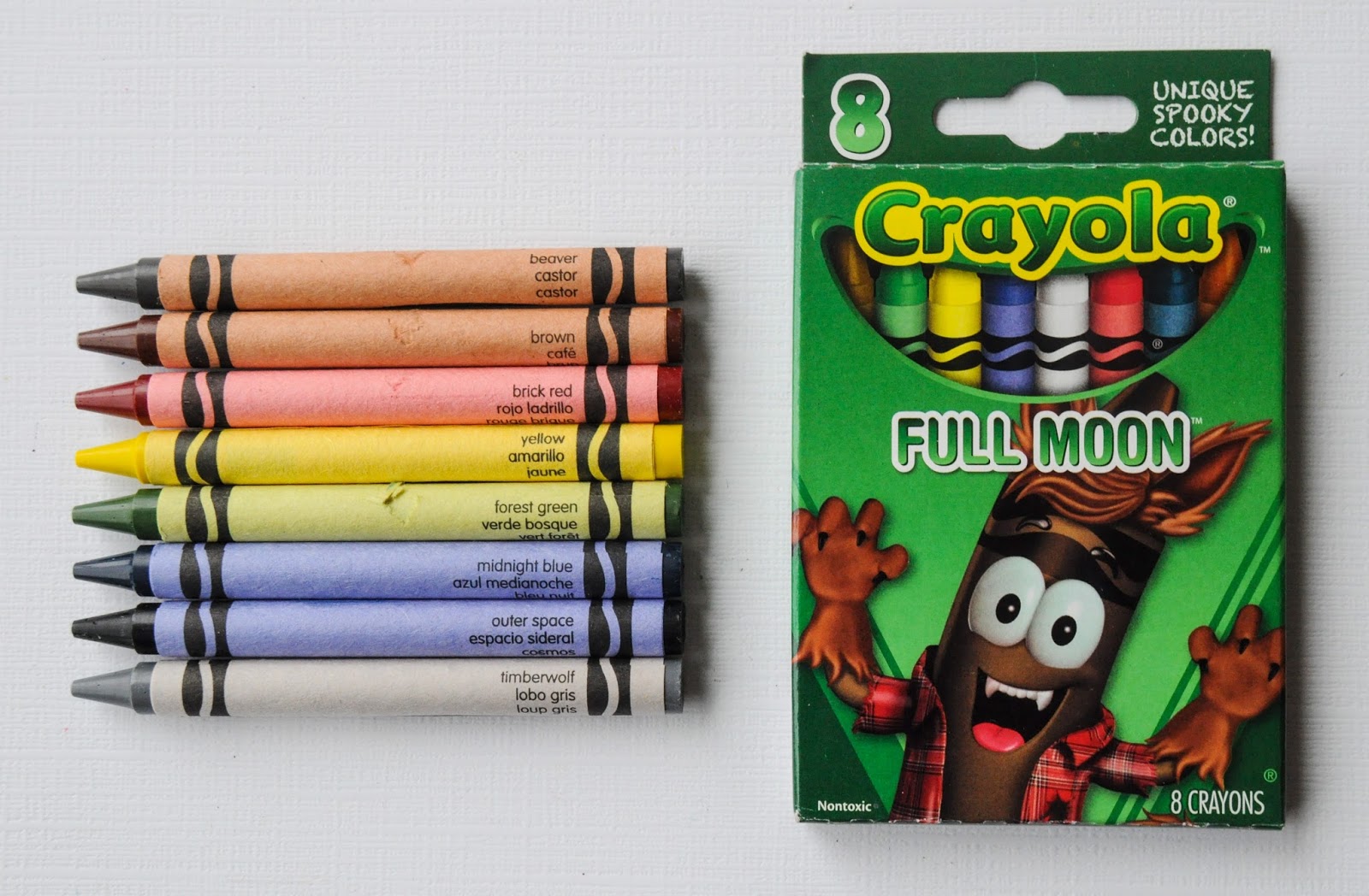 8 Count Crayola Tip Collection Halloween Boxes What's Inside the Boxes