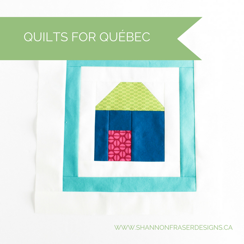 Shannon Fraser Designs Call to Action Quilts for Québec Free Quilt