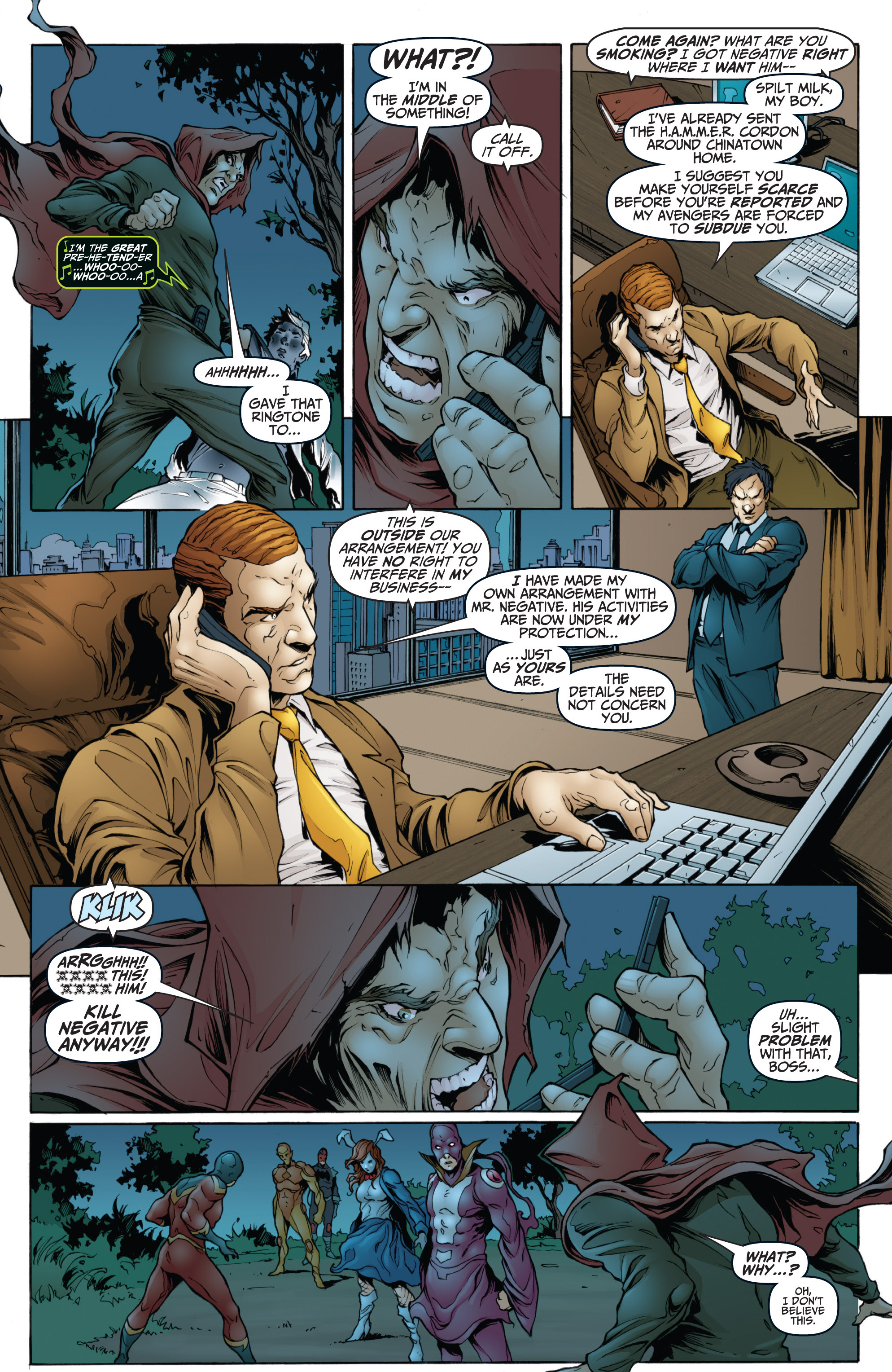 Read online Dark Reign: Mister Negative comic -  Issue #3 - 20