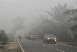 Penyebab Kabut pagi hari