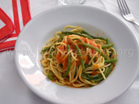 pasta con fagiolini