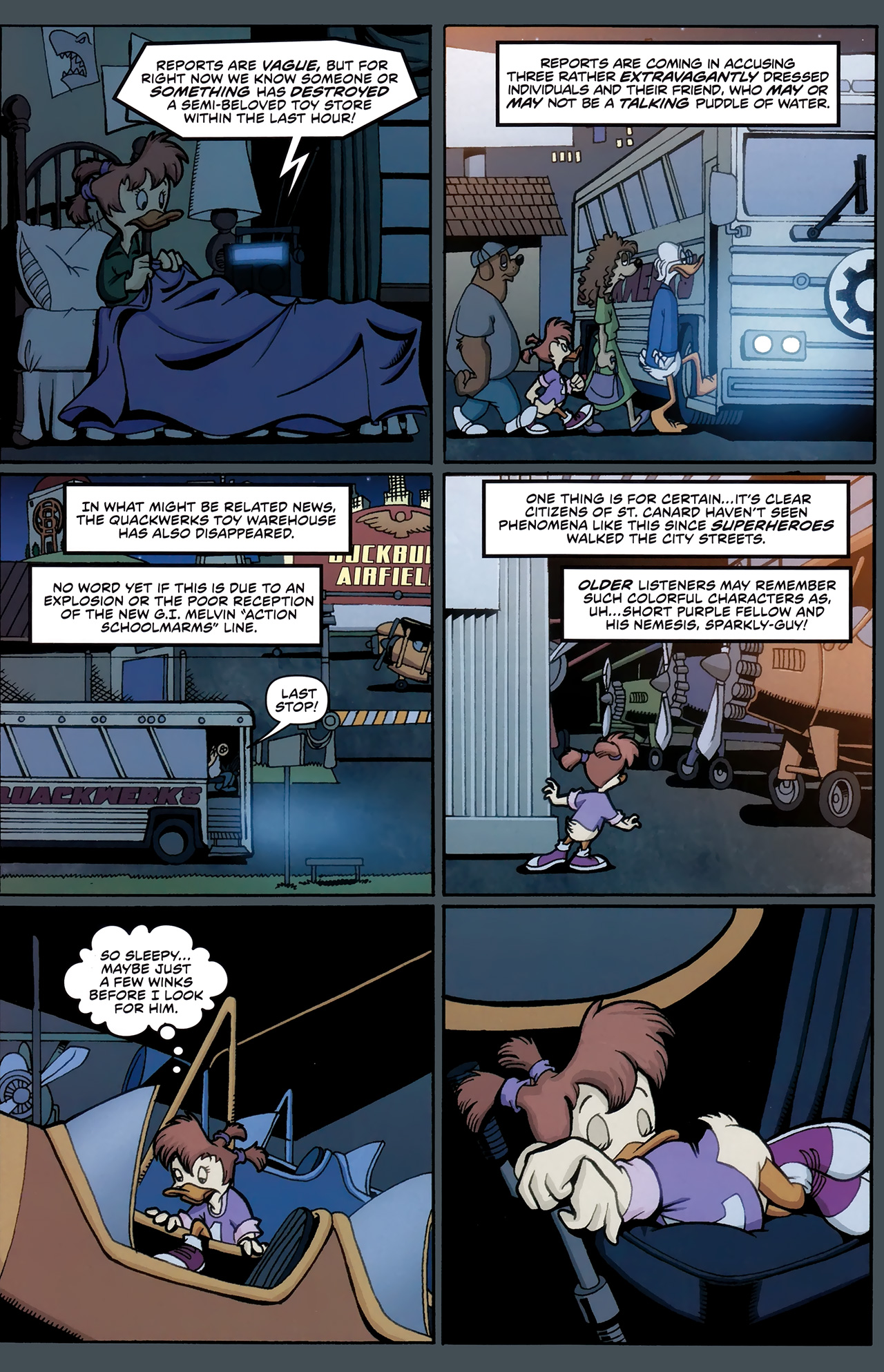 Read online Darkwing Duck comic -  Issue #2 - 16