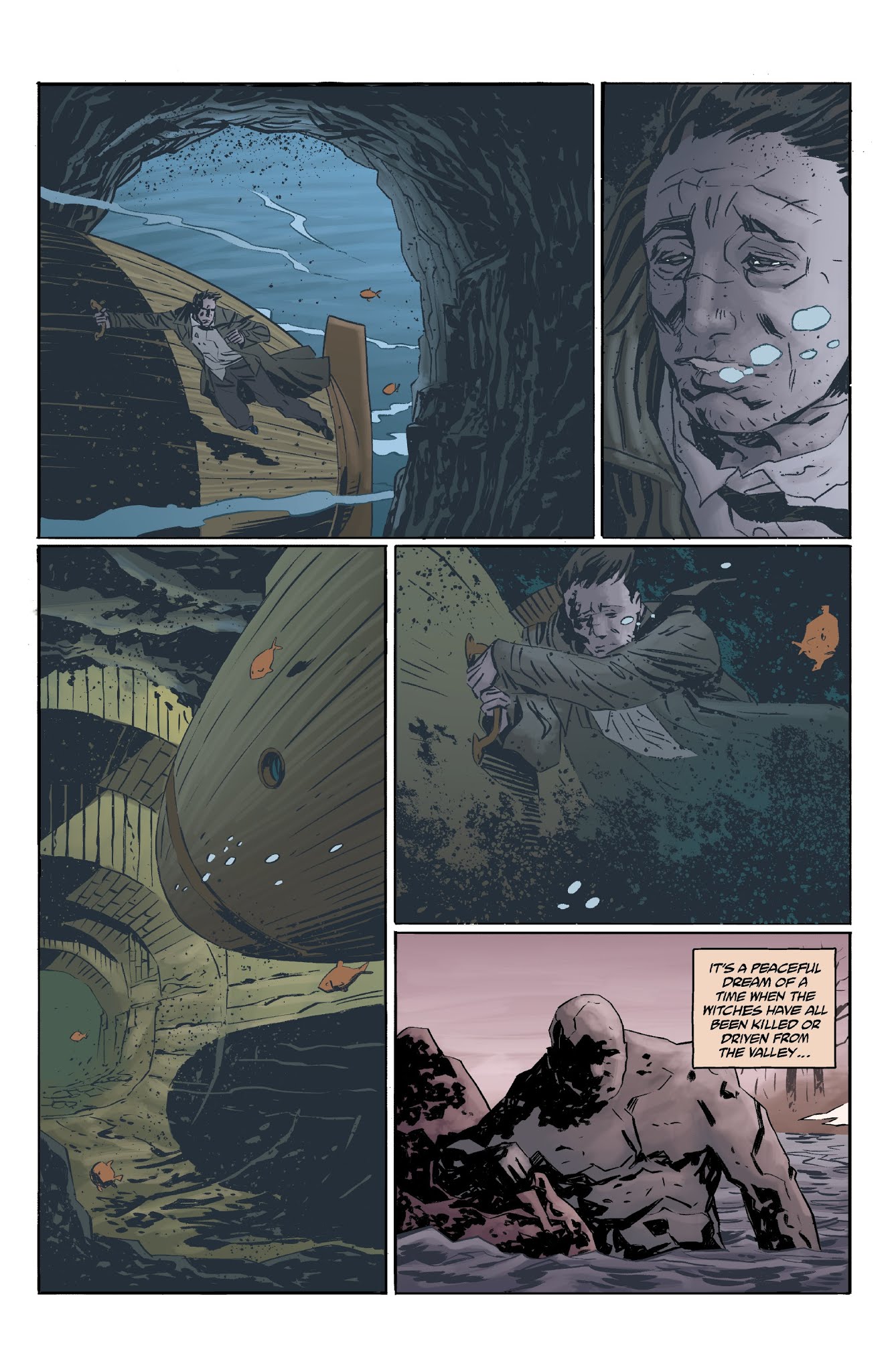 Read online Joe Golem: The Drowning City comic -  Issue #5 - 16