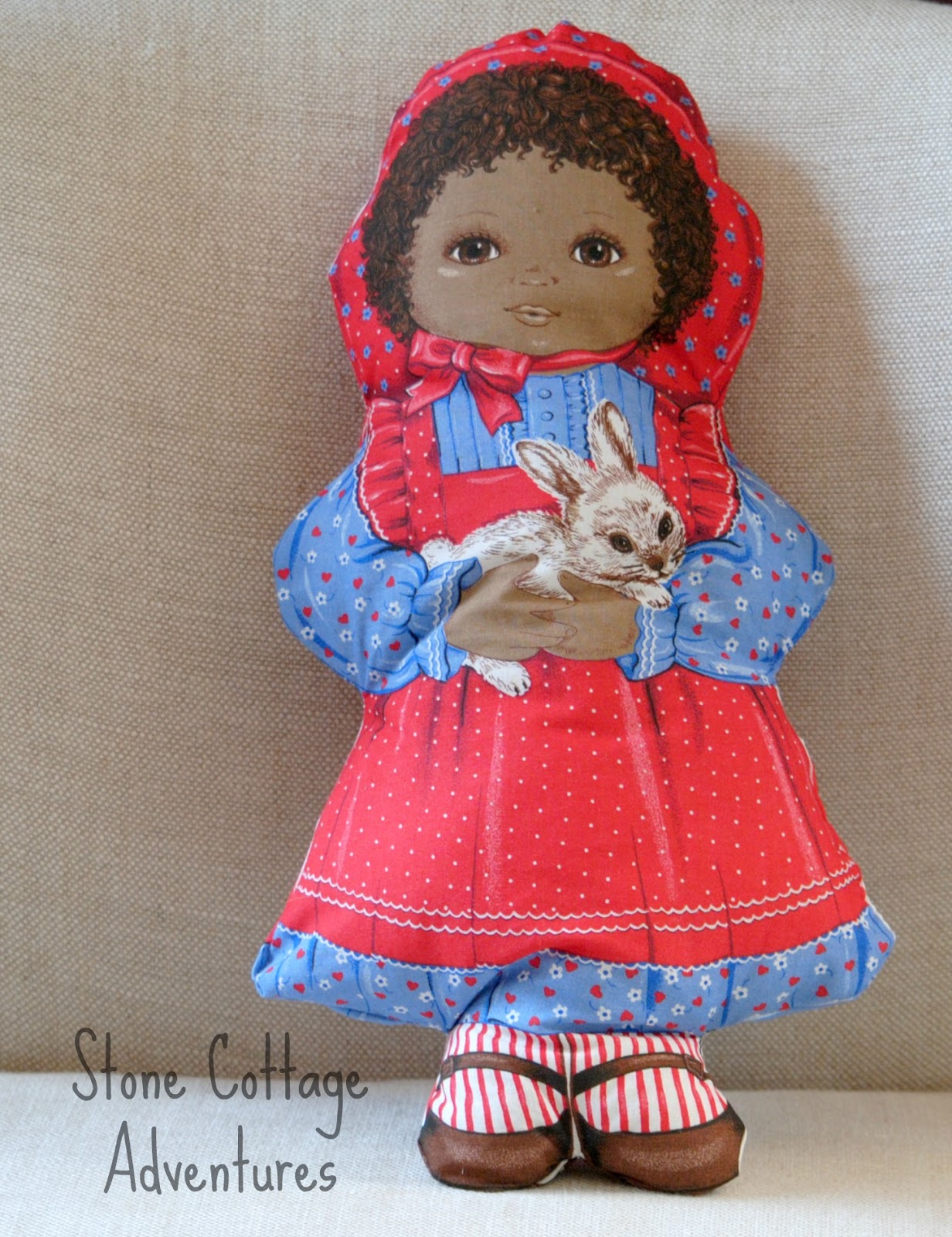Stone Cottage Adventures Vintage Pillow Dolls for Spring