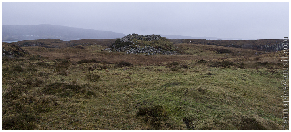Isle of Skye Broch Baggers Dun Fiadhairt broch, 26 Jan 2016