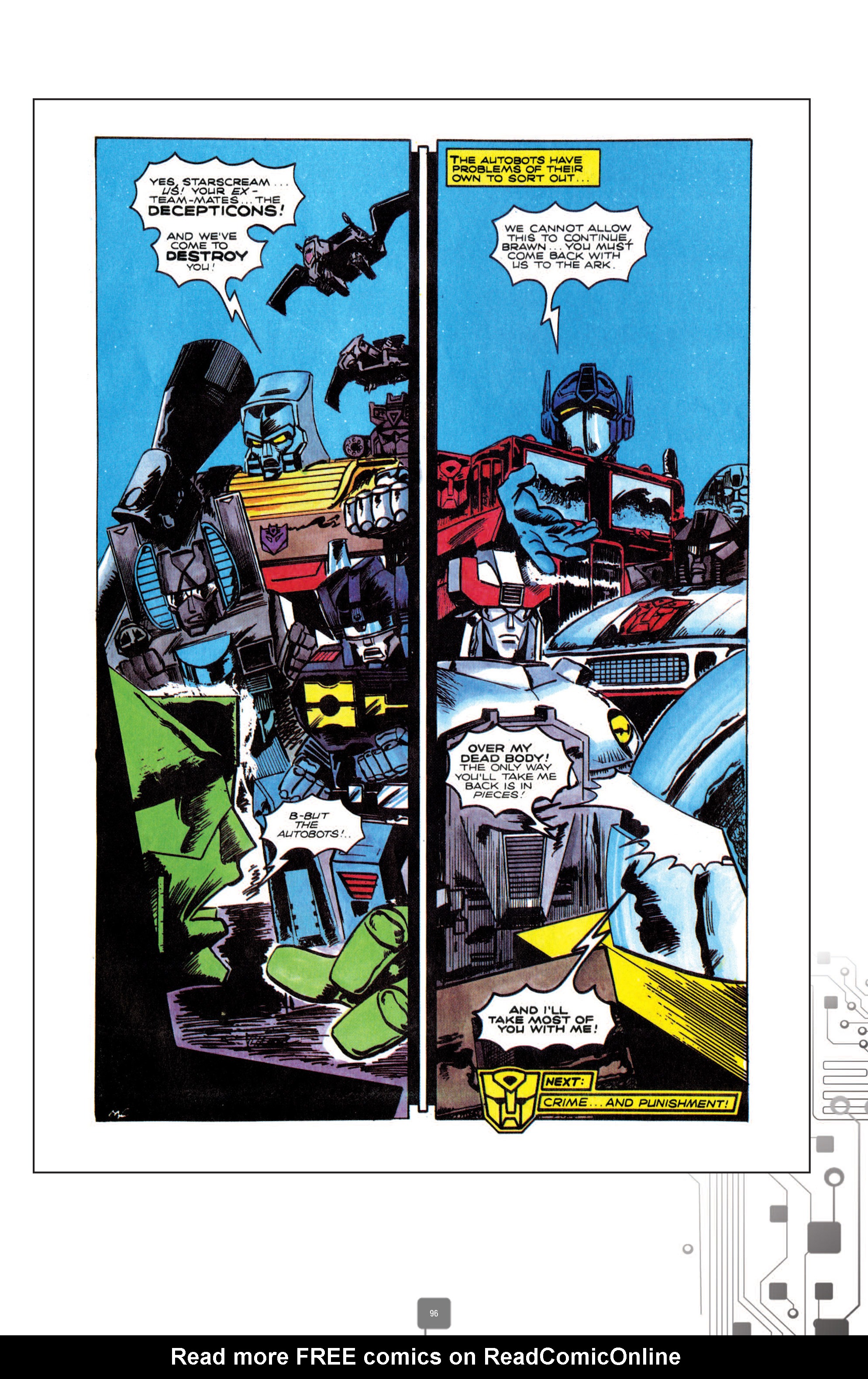 Read online The Transformers Classics UK comic -  Issue # TPB 1 - 97