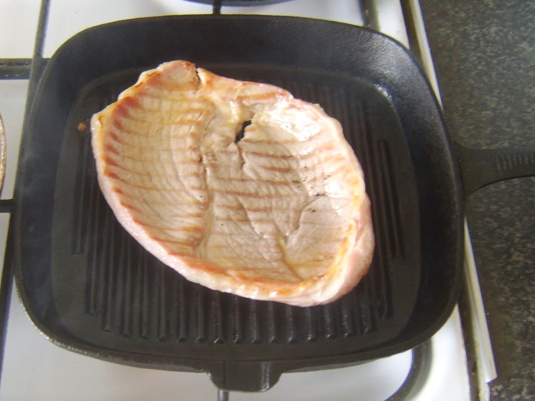 What Should I Have for Dinner Tonight? Griddled Gammon Steak with Bell