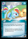 My Little Pony Rainbow Dash, On Even Ground Equestrian Odysseys CCG Card