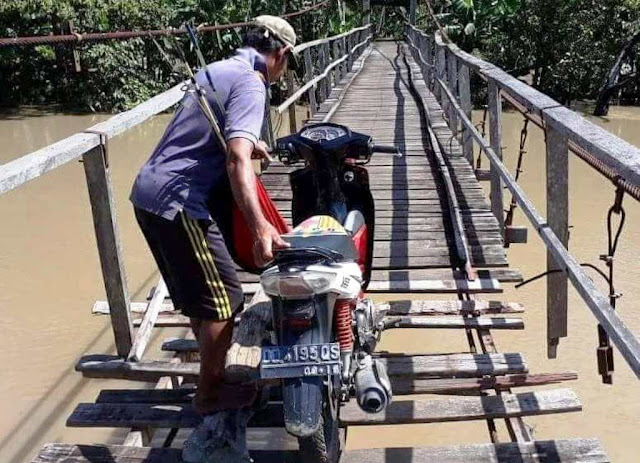 Prihatin Kondisi Jembatan, Elfrianto: Pemerintah Seharusnya Berikan Solusi
