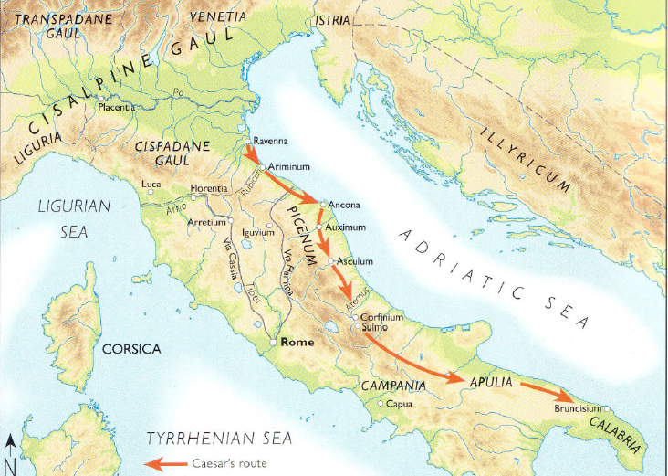 Где находится апеннинский полуостров карта