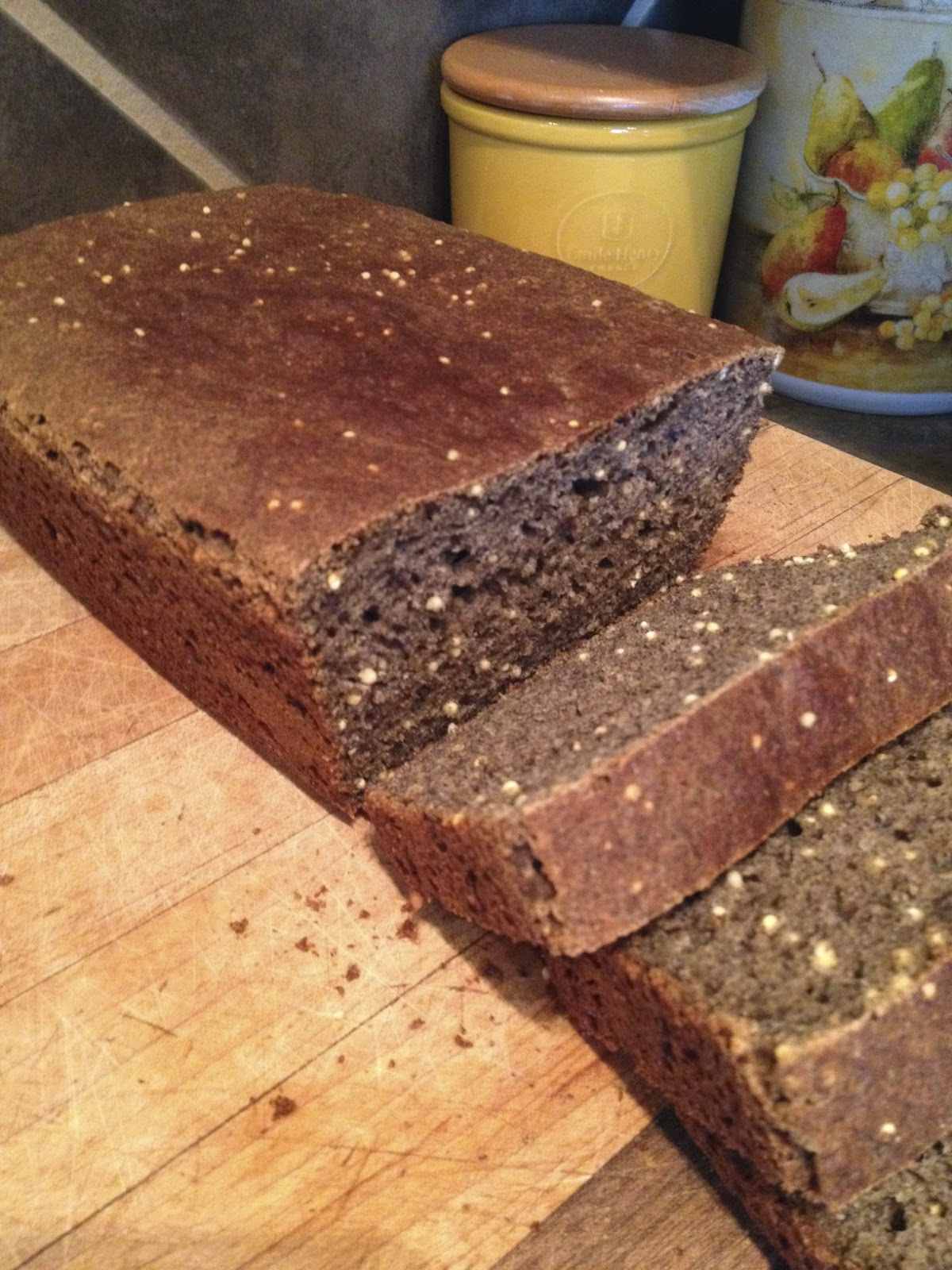 Nikki's Yellow Kitchen Buckwheat and Millet Bread
