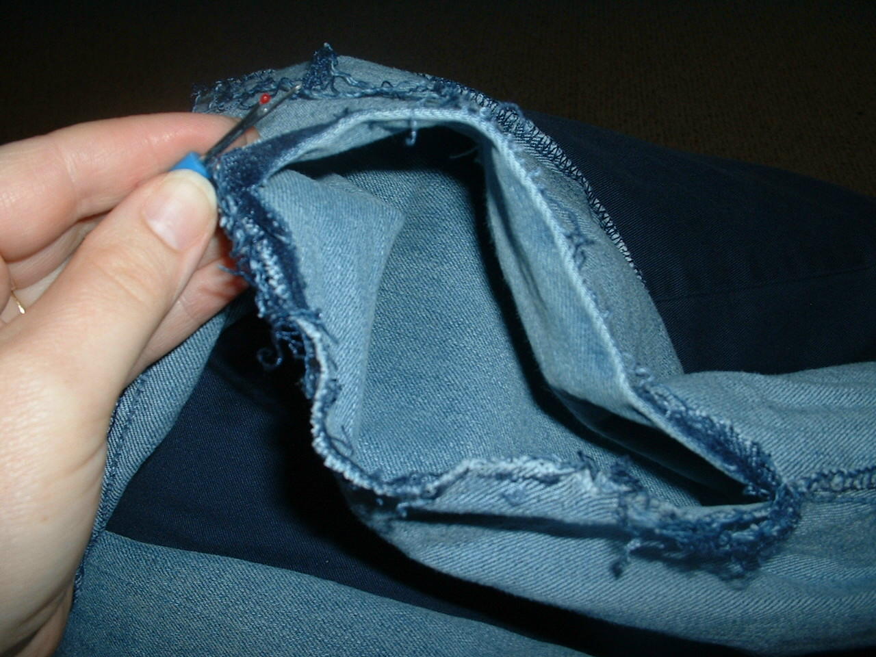 Step By Step: Patching Pants