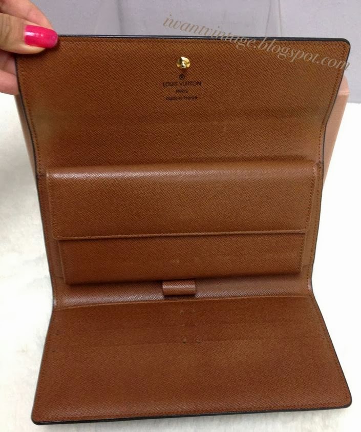 I Want Vintage | Vintage Designer Handbags: Louis Vuitton Long Wallet
