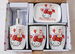 Bath Set Hello Kitty