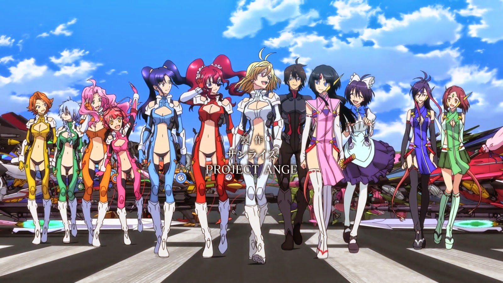 [Reseña Anime] Cross Ange: un harem yuri de princesas guerreras.