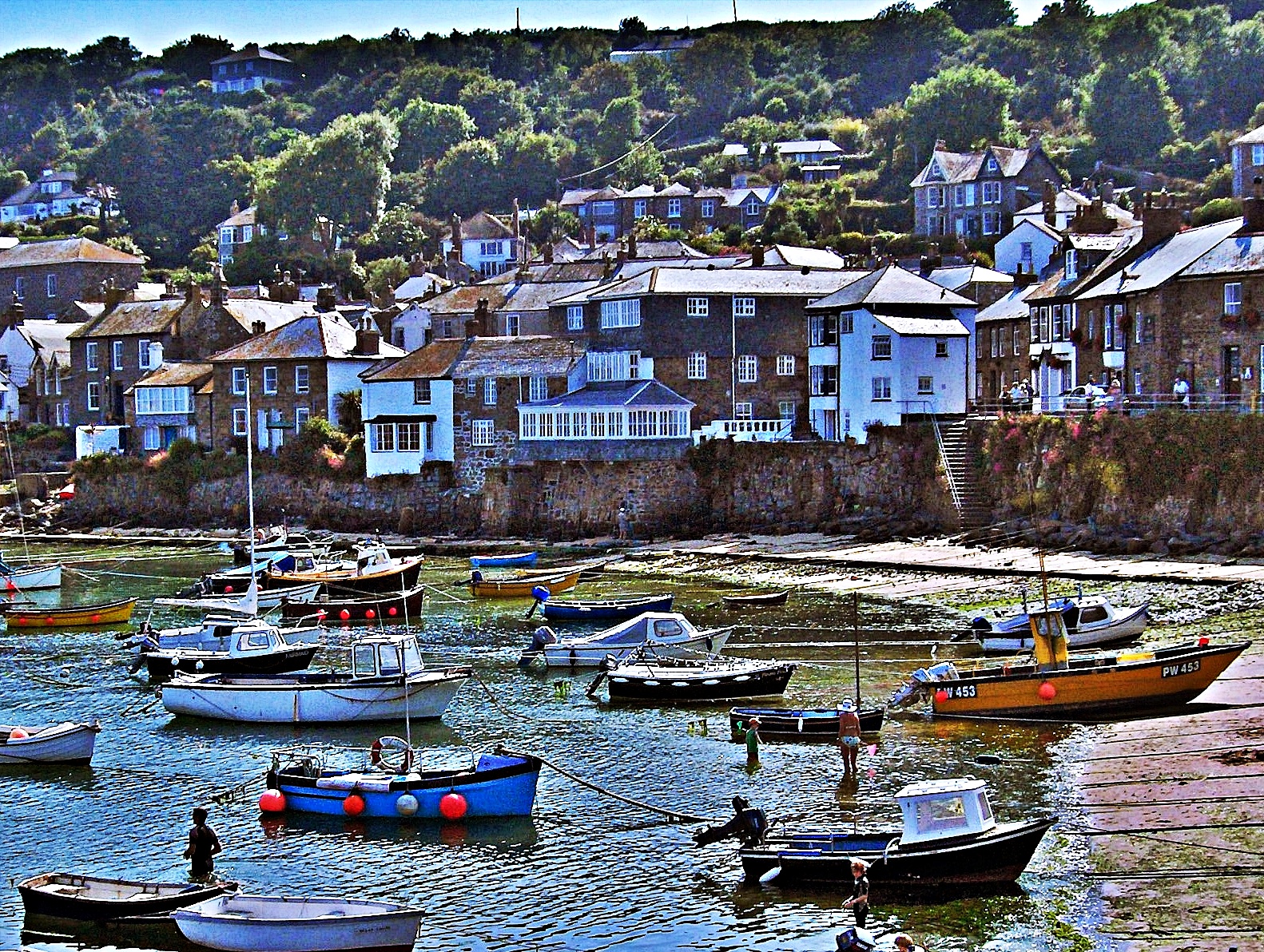 Mike's Cornwall The Village of Mousehole In Cornwall