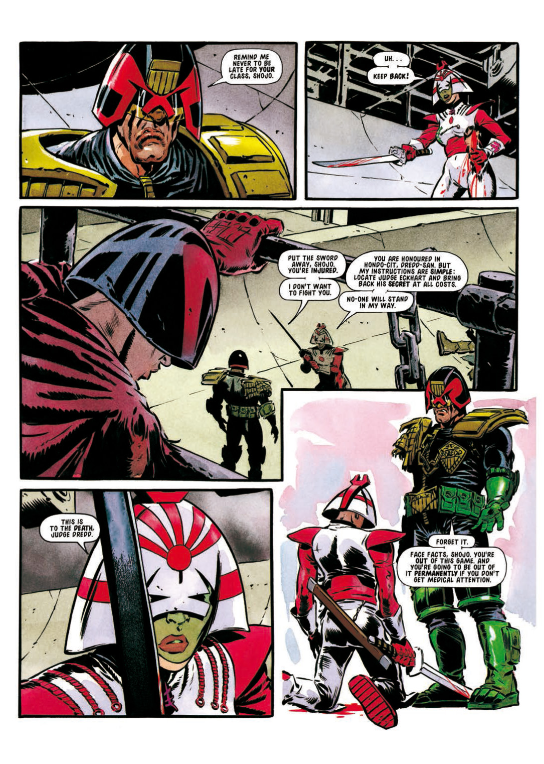 Read online Judge Dredd: The Complete Case Files comic -  Issue # TPB 22 - 133
