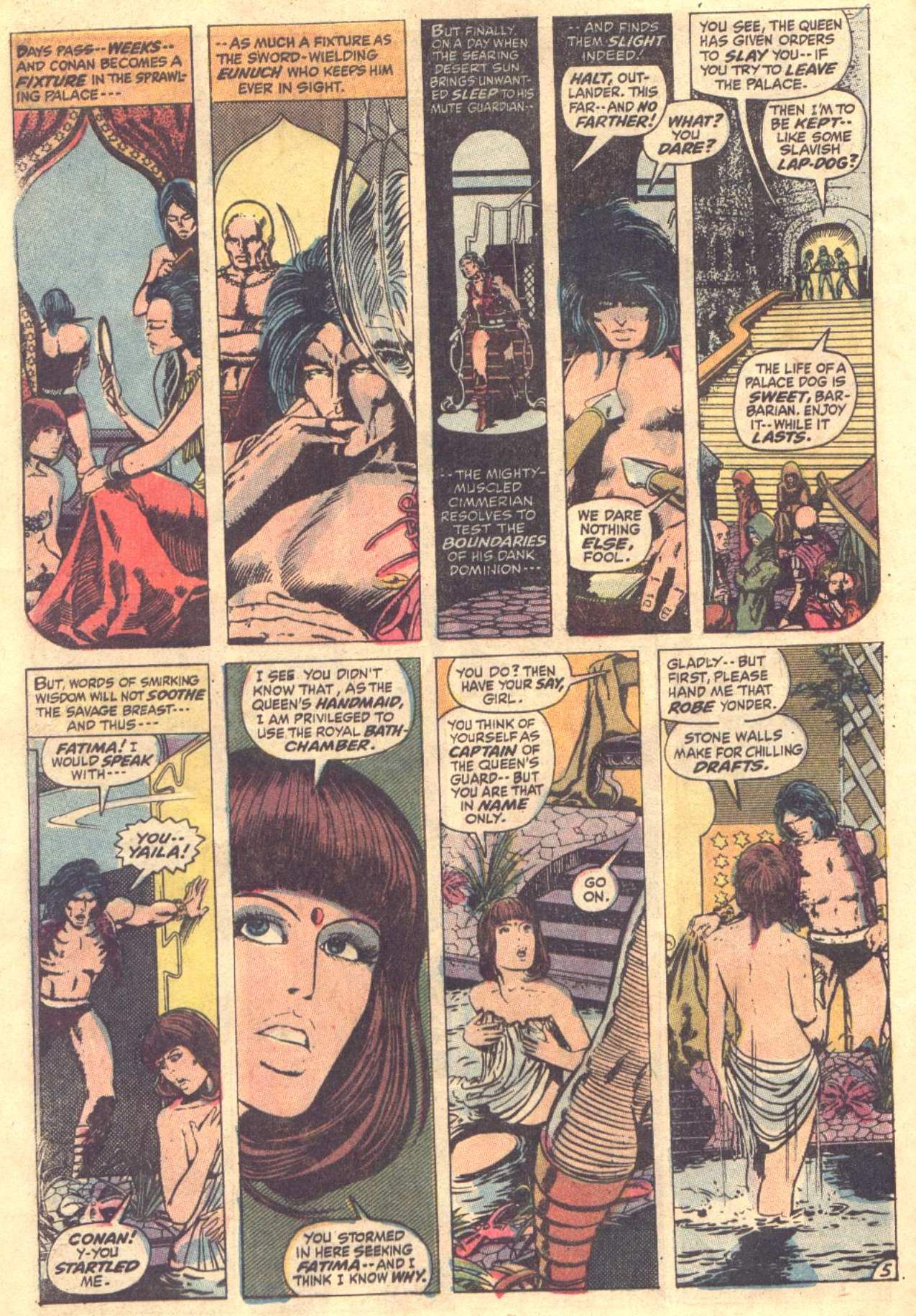 Read online Conan the Barbarian (1970) comic -  Issue #12 - 6