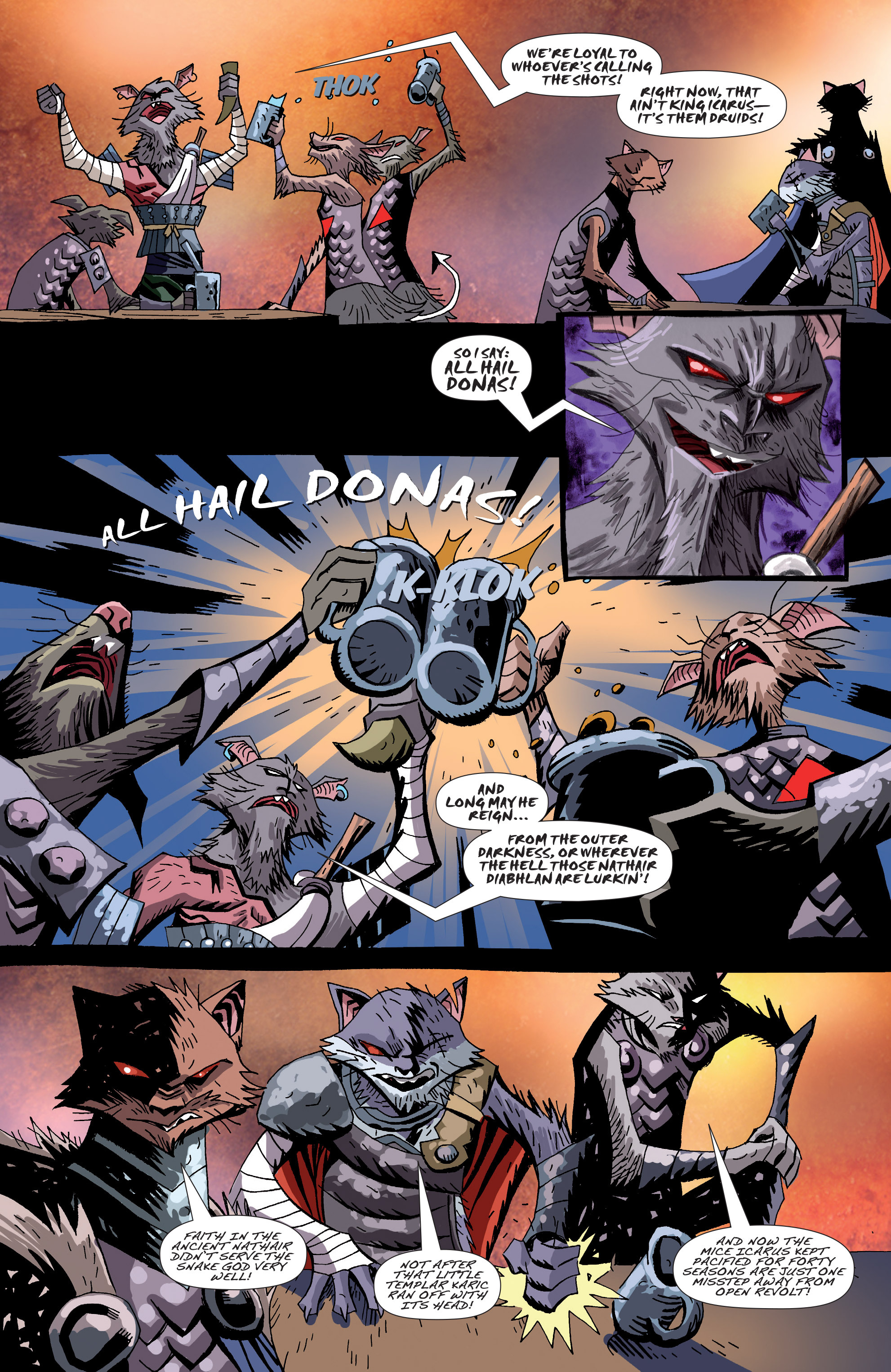 The Mice Templar Volume 3: A Midwinter Night's Dream issue TPB - Page 112