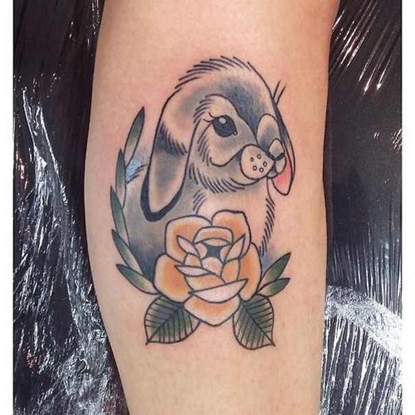 tatuagens femininas de coelho tatuagens femininas de coelho