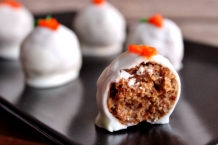 National Carrot Cake Day is February 3rd- Make these Carrot Cake Truffles and convert even the biggest chocolate cake fans to carrot!